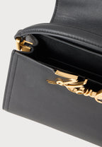 Karl Lagerfeld Top Handle Bag – Black / Gold-Coloured 3