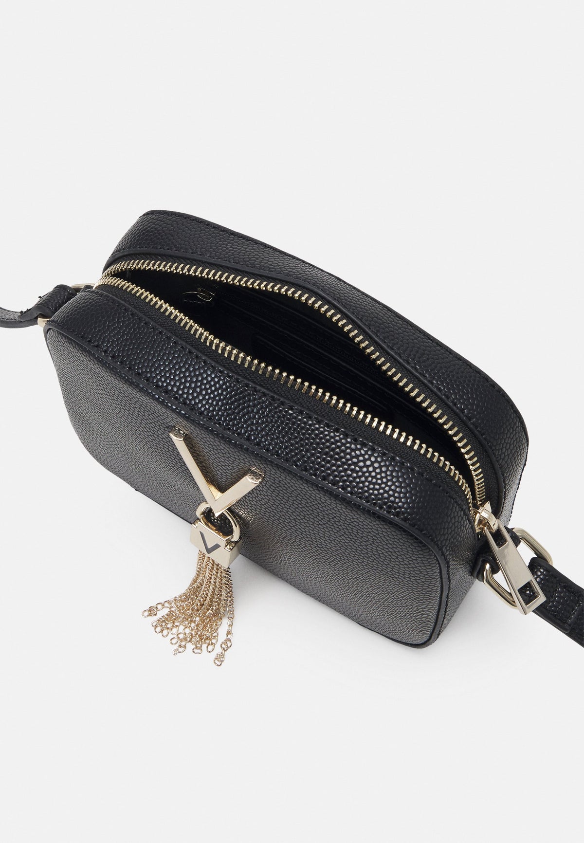 Valentino Bags Crossbody Bag – Black / Gold-Coloured 4
