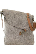 VINTAGE ADDICTION Foldover Jute – Grey