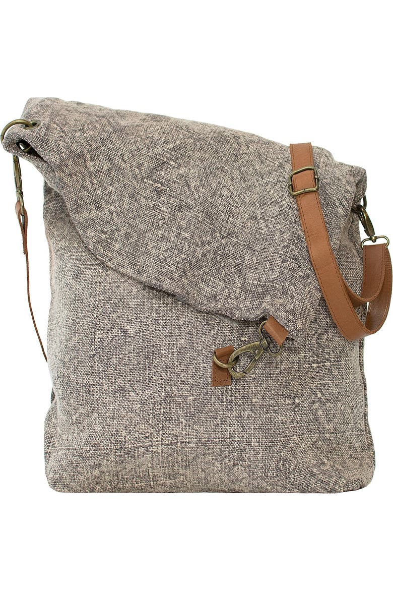 VINTAGE ADDICTION Foldover Jute – Grey