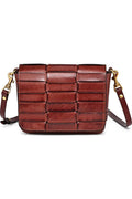 OLD TREND Lupi Woven Leather – Brown