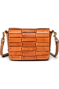OLD TREND Lupi Woven Leather – Caramel