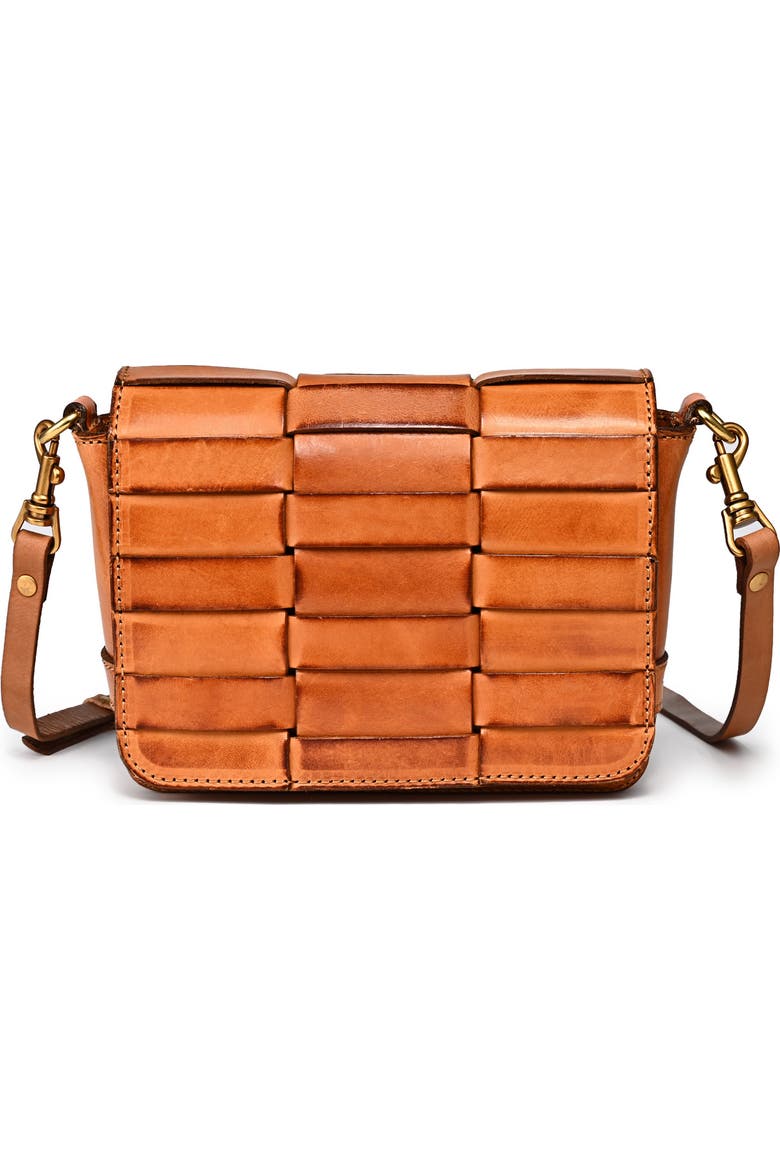 OLD TREND Lupi Woven Leather – Caramel