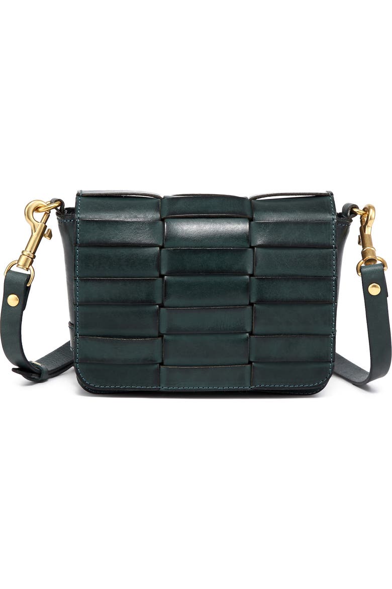 OLD TREND Lupi Woven Leather – Teal