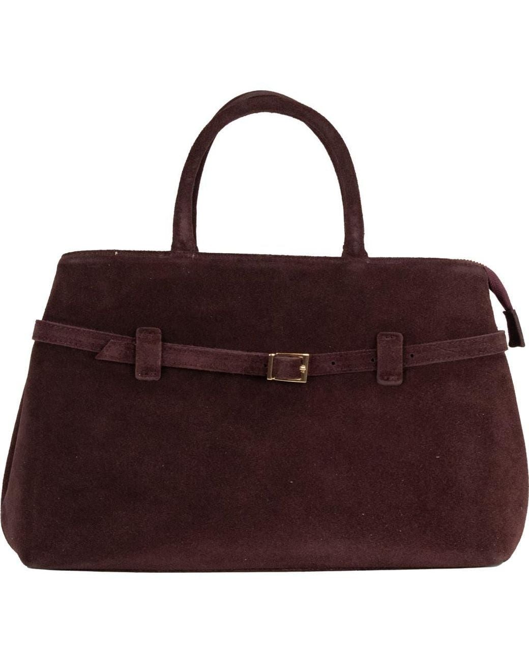 Persaman New York Elspeth 92 Suede – Dark Red