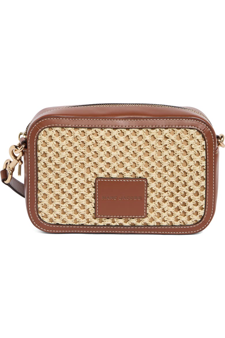 Marc Jacobs Straw Camera – Natural