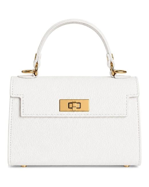 Persaman New York Allegra Leather – White