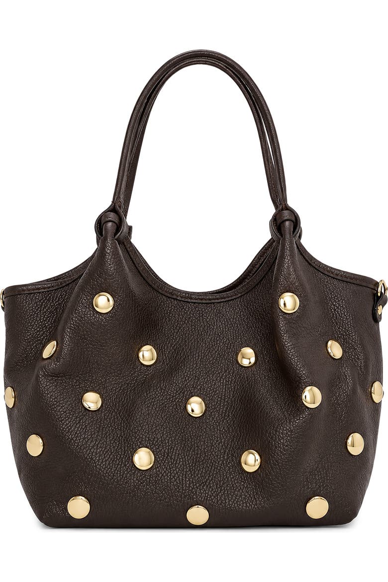 Persaman New York Caterina Studded Leather – Brown