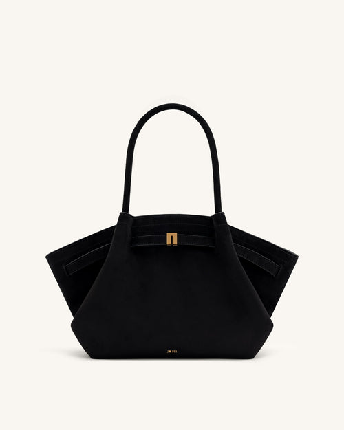 JW PEI Hana Medium Tote Bag – Black