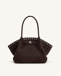 JW PEI Hana Medium Tote Bag – Dark Chocolate Brown