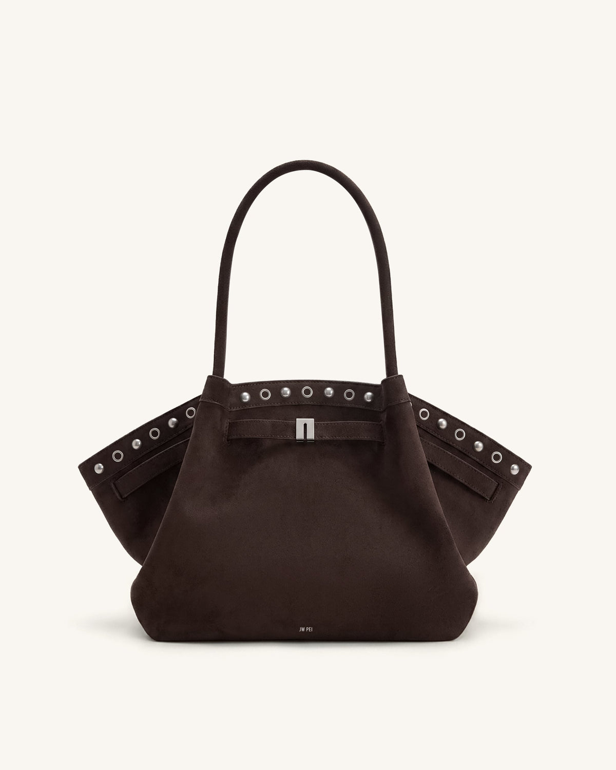 JW PEI Hana Medium Tote Bag – Dark Chocolate Brown