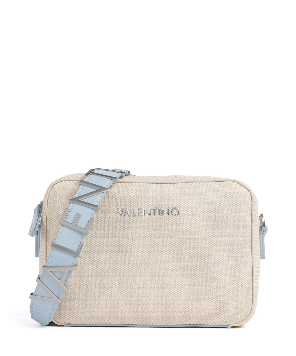 Valentino Bags Alexia Summer Crossbody Bag – Naturale / Avio