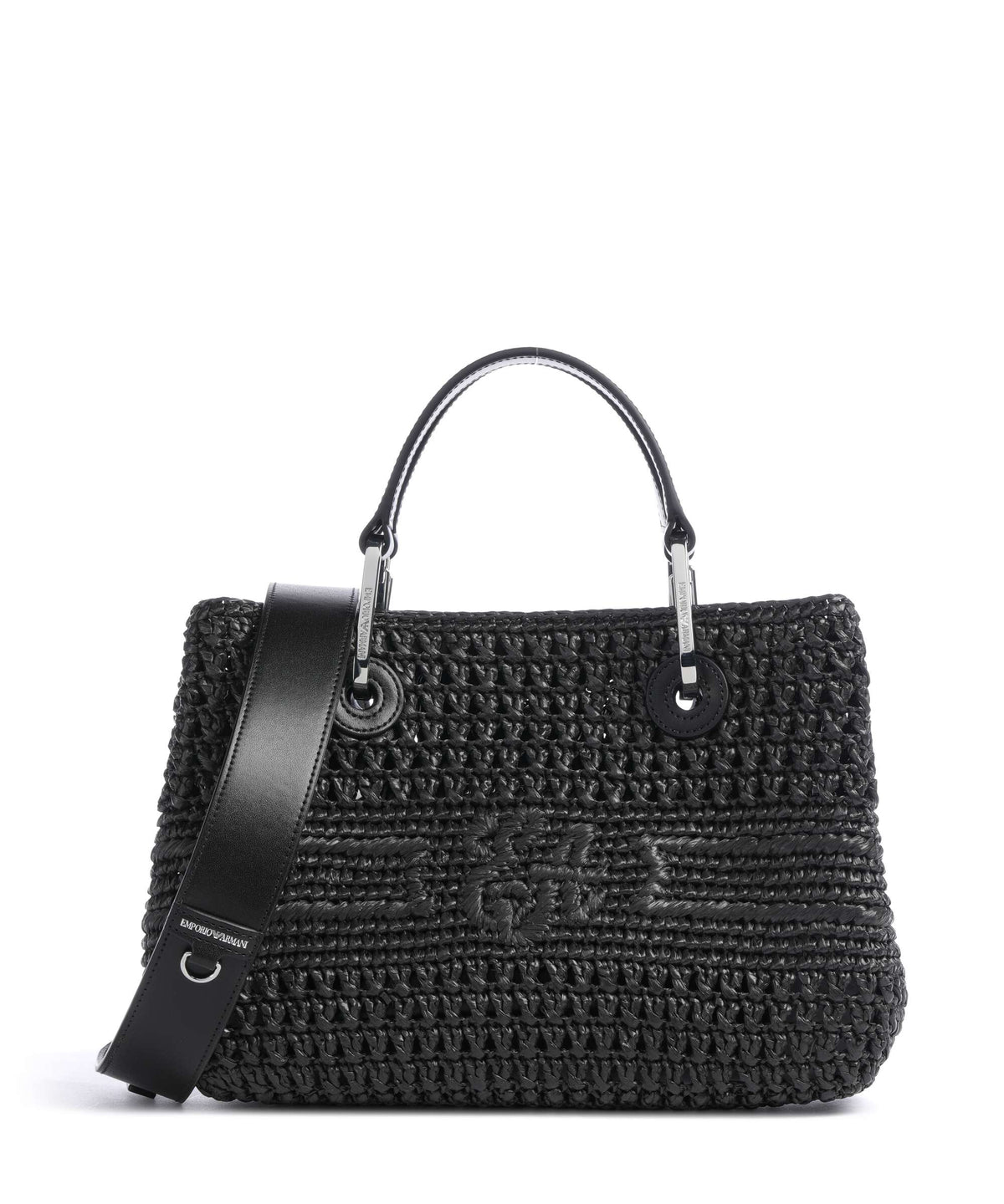 Emporio Armani S Top Handle Bag – Black