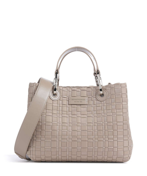 Emporio Armani S Top Handle Bag – Visone