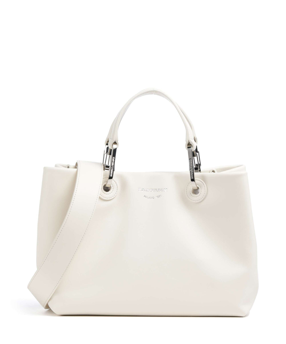 Emporio Armani S Top Handle Bag – Vaniglia